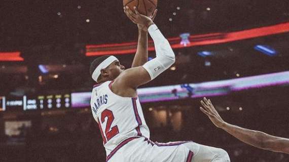 NBA - Contro i Knicks Tobias Harris si carica i Sixers sulle spalle