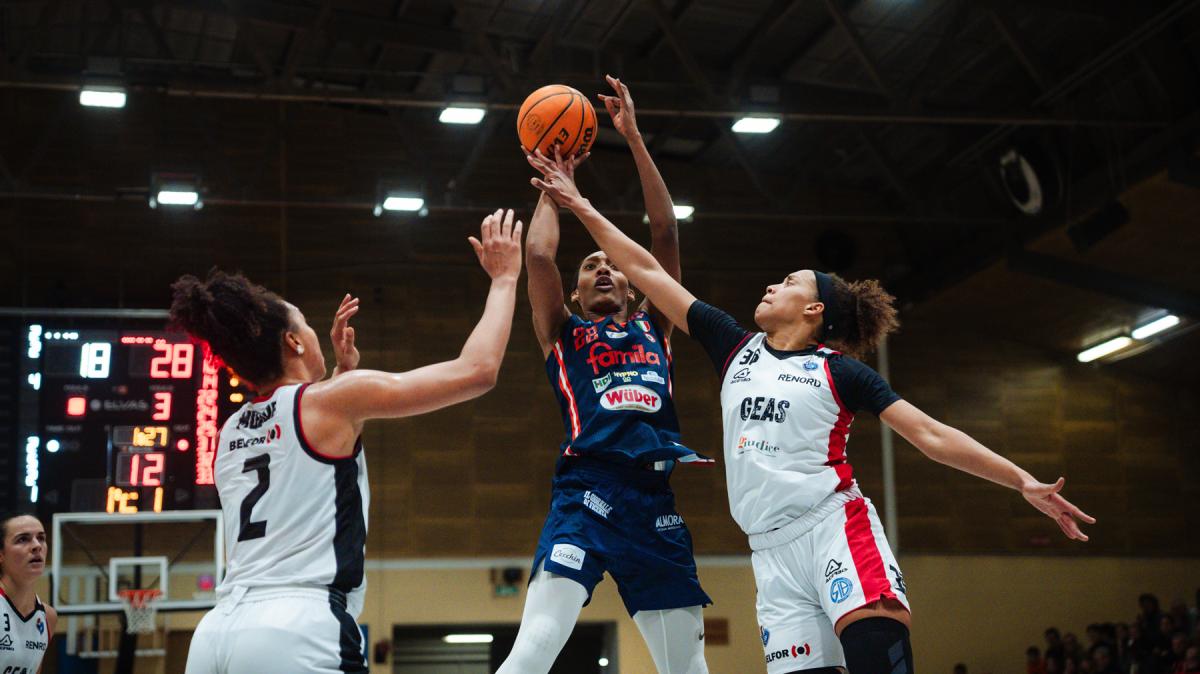 A1 F - Il Famila Schio regola a domicilio un combattivo GEAS