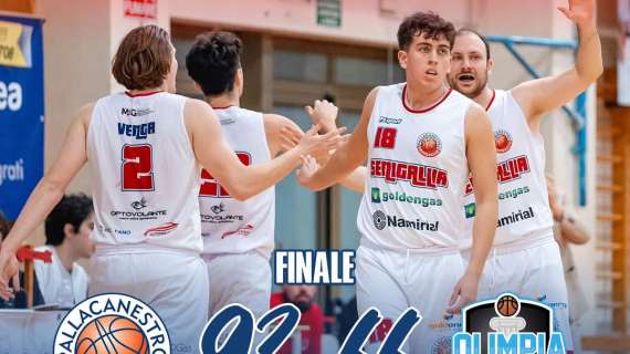 Serie B - Chiara vittoria della Goldengas Senigallia sull'Olimpia Castello