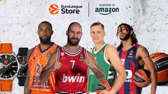 EuroLeague, nasce lo store su Amazon Italia