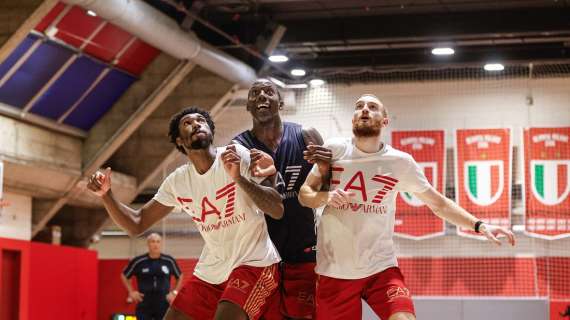 Olimpia Milano, il riepilogo del primo giorno di allenamento