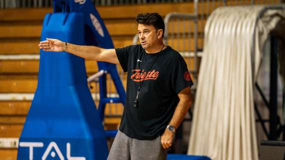 Pallacanestro Trieste, coach González in vista dello scrimmage con Venezia