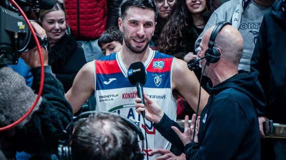 Matteo Fantinelli scrive un nuovo record alla Fortitudo Bologna: 16 assist contro Brindisi