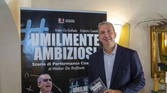 "Umilmente ambiziosi": il libro scritto da Walter De Raffaele