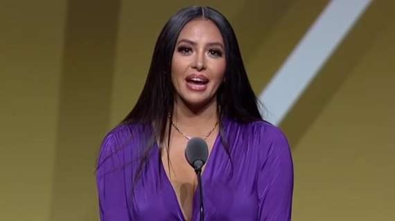 NBA - Vanessa Bryant e il discorso di introduzione di Kobe nella Hall of Fame