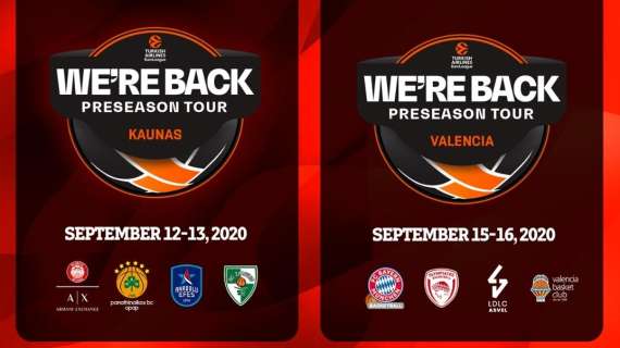 EuroLeague annuncia due tornei di preseason