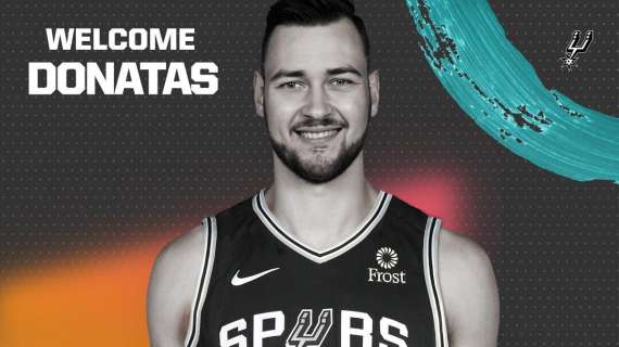 NBA - San Antonio, ufficiale la firma di Donatas Motiejunas