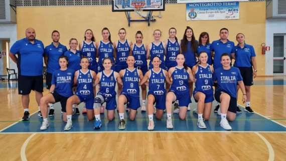 Italia Under 18F - Nell'ultimo test prima dell'Europeo vittoria con il Belgio 