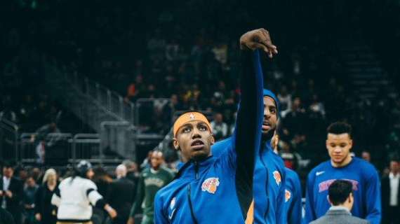 NBA - Knicks, l'infortunio di RJ Barrett contro i Suns