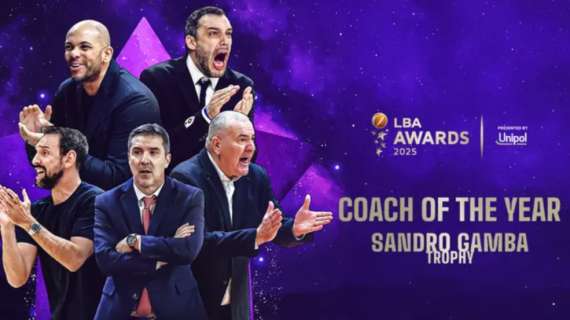 Galbiati, Repesa, Christian, Poeta e Priftis in corsa per il premio di Miglior Coach di LBA 24/25