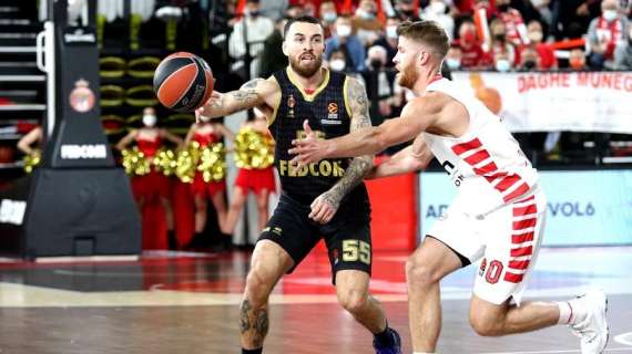 EuroLeague Playoff | Anche il Monaco riporta la serie in casa dell'Olympiacos