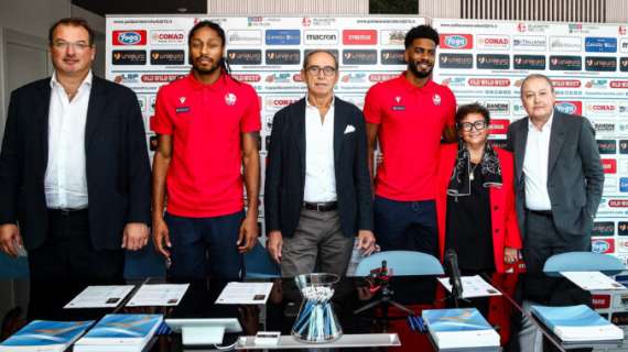 A2 - Pallacanestro Forlì, la presentazione ufficiale di Harper e Dawson