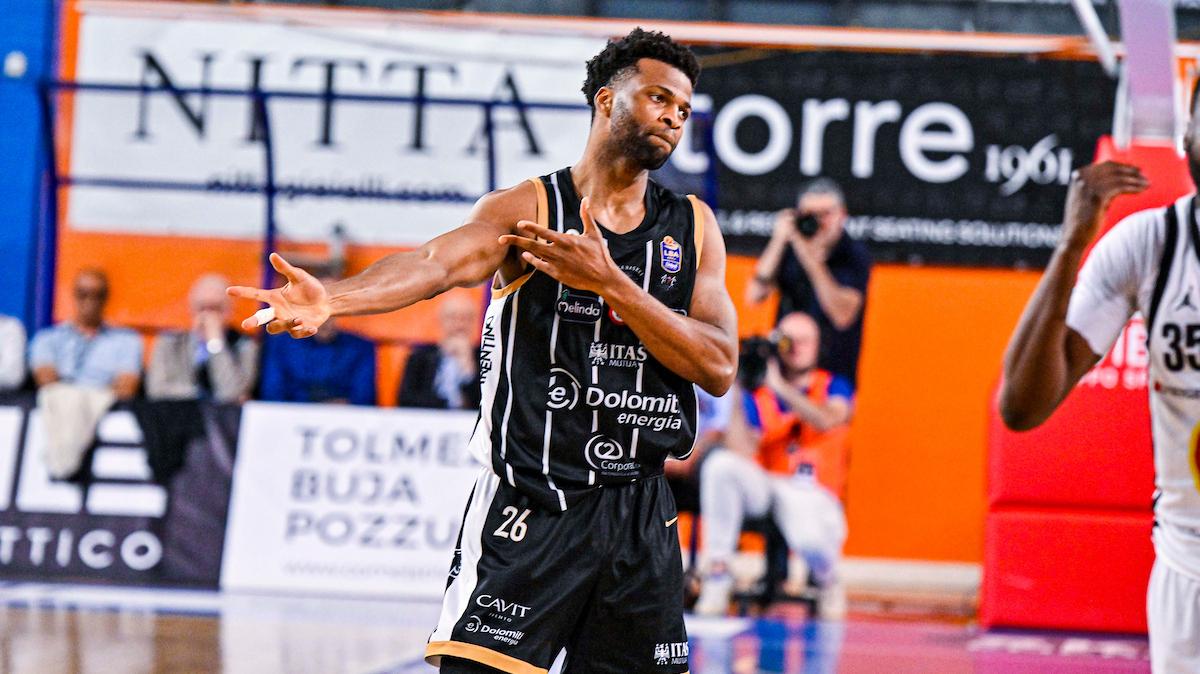 Trento, Jordan Bayehe: "Umiltà e consapevolezza nell'affrontare la Virtus"