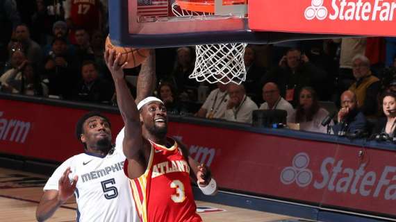 NBA - E' riuscita con LeVert la rapina degli Hawks a Memphis