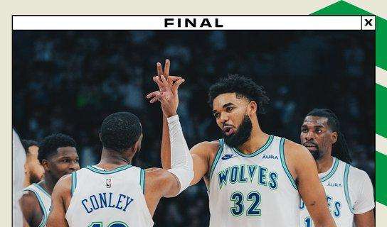 NBA - I Timberwolves accelerano nella ripresa sui distratti Pacers