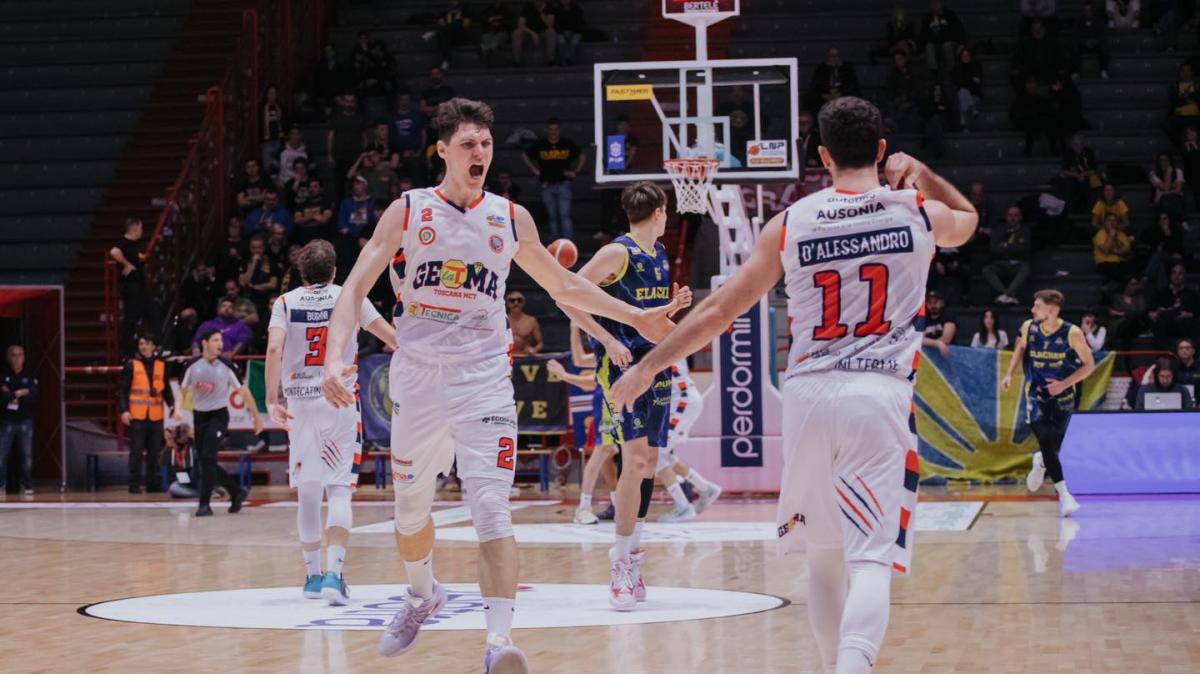 Serie B - T Gema Montecatini: sabato in viaggio verso Capo d'Orlando