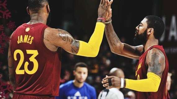 LIVE NBA - Kyrie Irving domina il finale e la rimonta Cavaliers sui Warriors ha successo