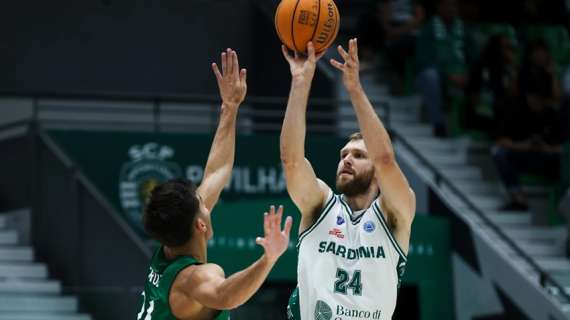 LIVE FIBA EC - Una Dinamo Sassari attenta regola un mediocre Sporting CP