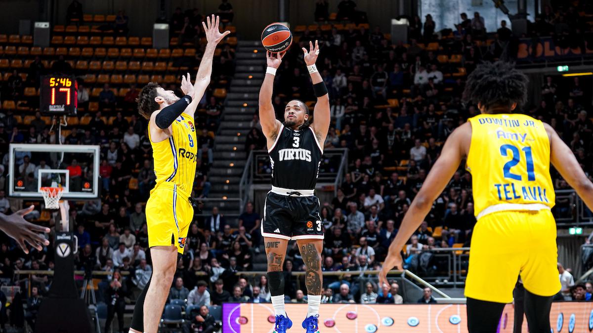 Intervallo: Virtus avanti sul Maccabi, i tabellini e le pagelle
