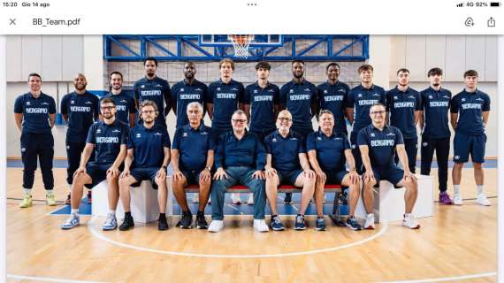 A2 - Blu Basket Bergamo, definiti i numeri di maglia della stagione 2025-26
