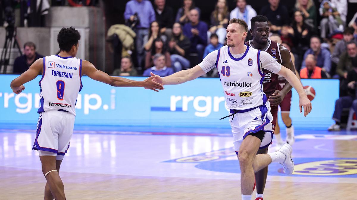 Treviso, Pasquini dopo Trapani: «Perkins e Radosevic? TVB cresciuta in difesa»