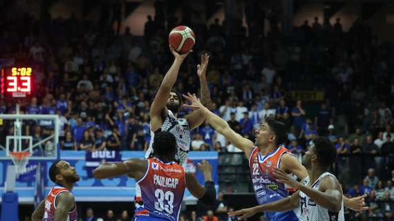 LBA highlights l'Aquila Trento fa la voce grossa al Palaverde di Treviso