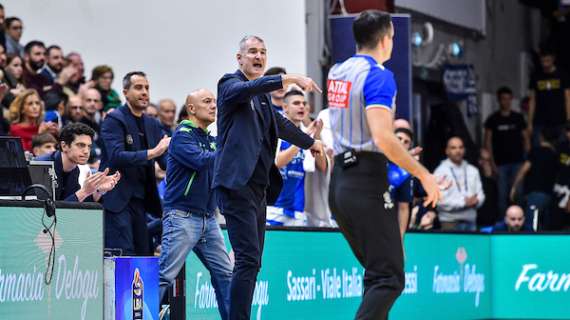 LBA - Sassari, Markovic "Differenza nella crescita difensiva della ripresa"