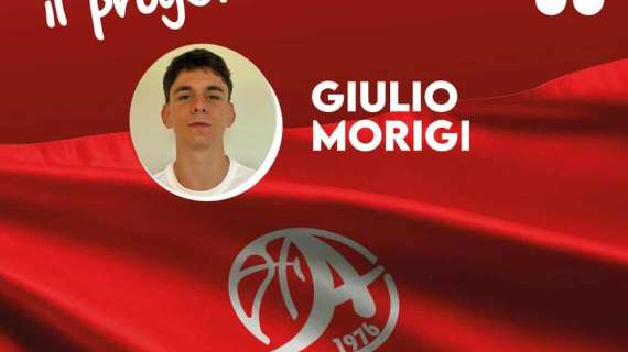 Serie B - Giulio Morigi confermato nel gruppo dell'Amatori Pescara