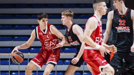 ANGT - L'Olimpia Milano batte il Next Gen Belgrade all'esordio 