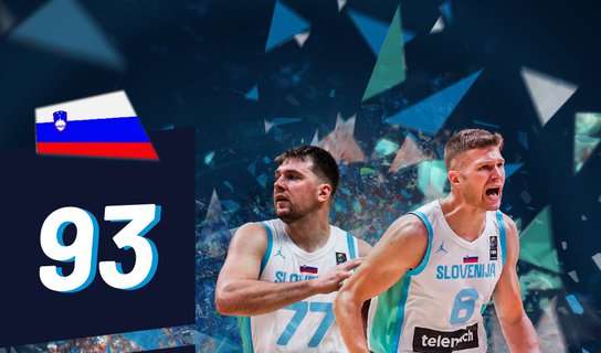 Slovenia, Luka Doncic è a posto: doppia doppia contro la Gran Bretagna