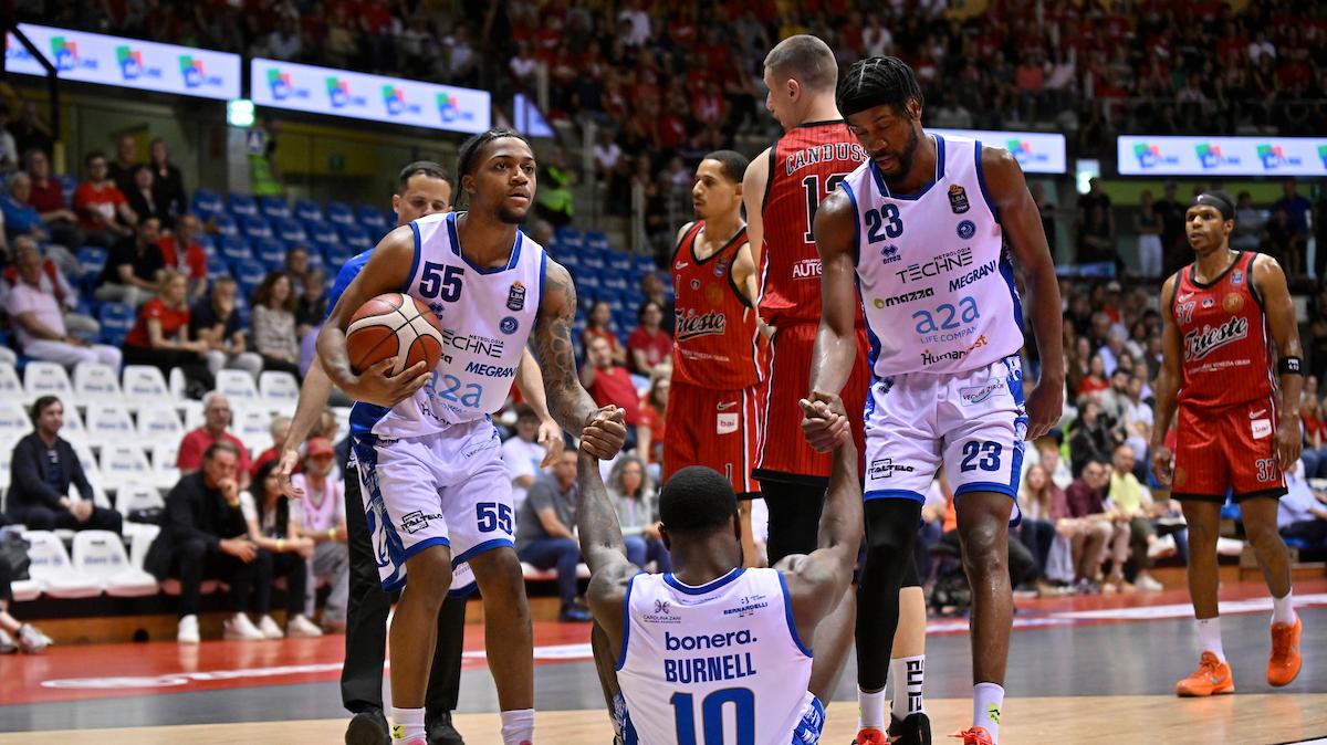 Trieste c'è! Vittoria sulla Germani per tornare a Bologna: gli highlights