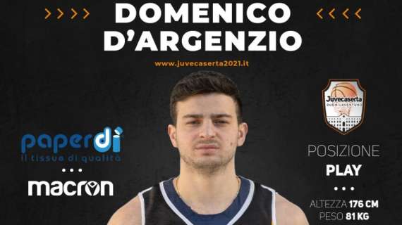 Serie B - Domenico D’Argenzio torna alla Juvecaserta 