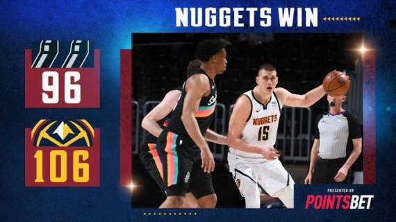 NBA - Contro gli Spurs, i Nuggets ottengono la settima vittoria consecutiva