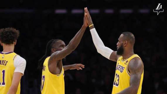 NBA - Anthony Davis e i Lakers schiacciano facilmente gli Hawks
