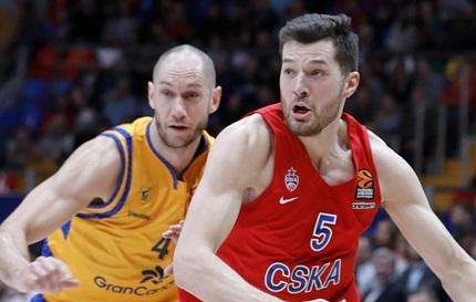 EuroLeague - Clyburn e Rodriguez rendono spensierata la serata del CSKA con il Gran Canaria