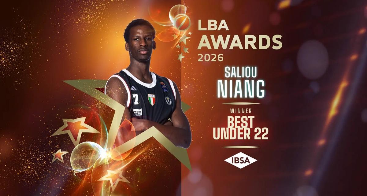 LBA Awards 2026 - Saliou Niang (Virtus Olidata Bologna) è il Best Under 22 