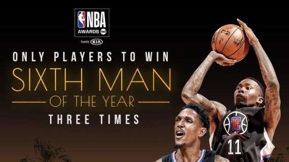 NBA Awards - Il 6th Man of the Year è Lou Williams (Clippers)