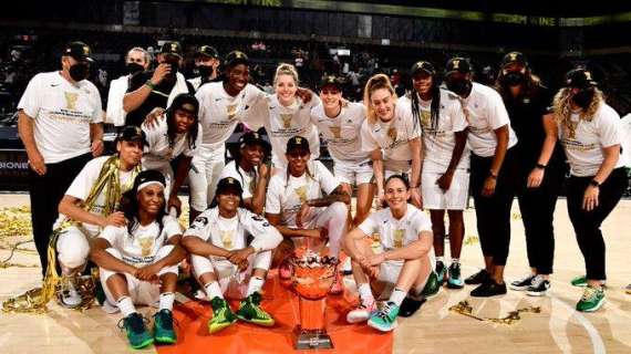 WNBA - Seattle Storm fa sua la prima Commissioner's Cup della Lega