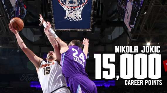 NBA - Nikola Jokic supera i 15.000 punti in carriera, e non solo