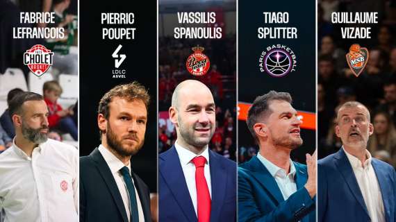 Spanoulis e Splitter nella corsa per l'allenatore dell'anno in Betclic ELITE