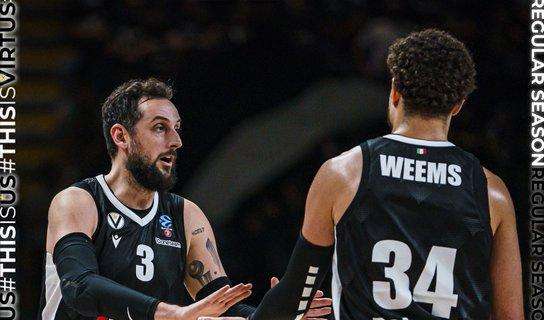 LIVE EC - La Virtus Bologna forza nel terzo quarto, il Promitheas si scioglie