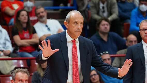 EL - Olimpia Milano, Ettore Messina: "Barca di altissimo livello, daremo il massimo"