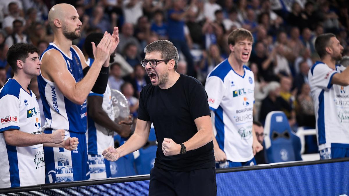 Brescia, Matteo Cotelli: “Udine gara complessa: limitare le palle perse e gestire lotta a rimbalzo offensivo"