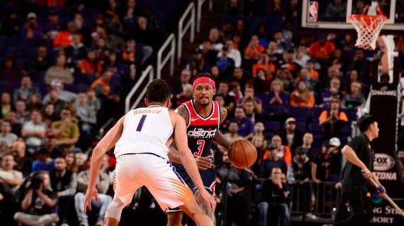 NBA - I Wizards rialzano la testa a Phoenix