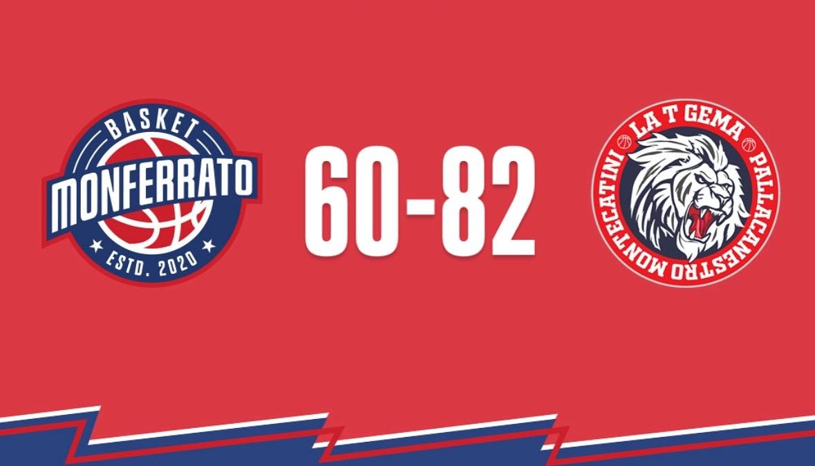 Serie B - Novipiù Monferrato frana dopo la grande partenza di Montecatini