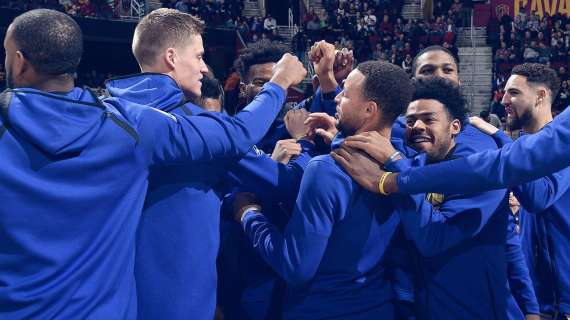 NBA - Curry, KD e Thompson: 95 punti in tre, secondo miglior risultato