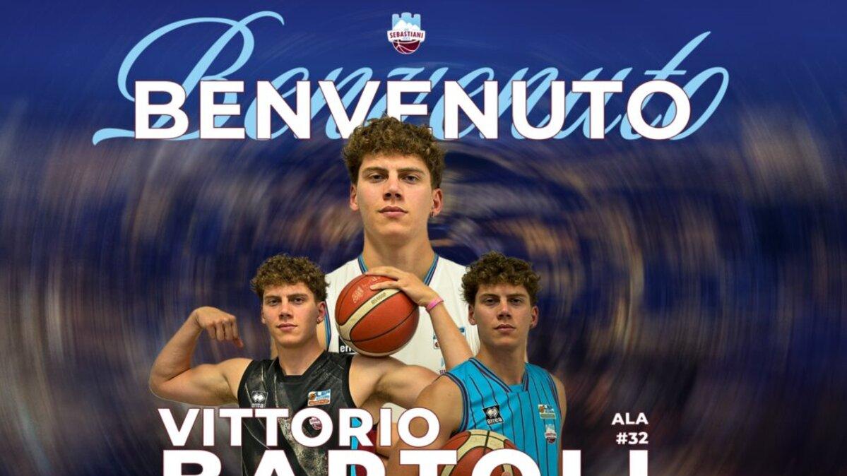 Vittorio Bartoli firma con la Sebastiani Rieti