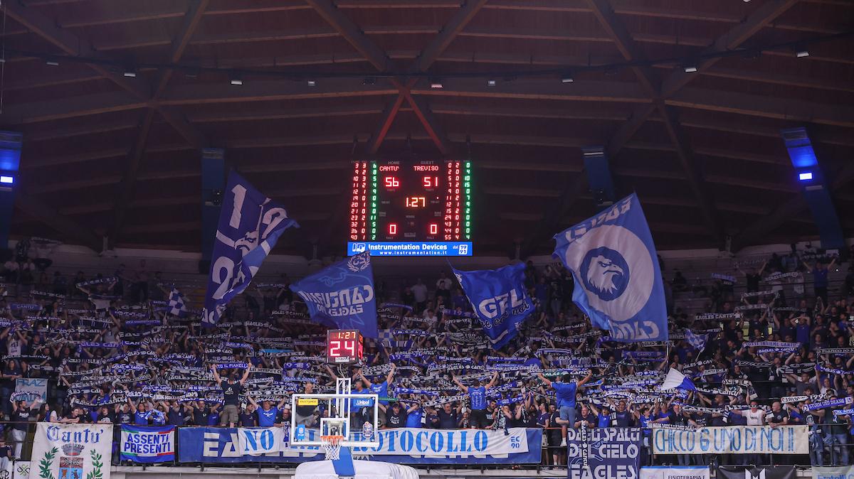 Cantù, record di spettatori: 4.762 di media al PalaDesio nel 2025/26