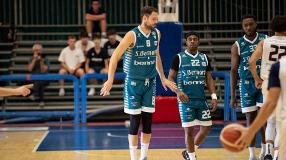 A2 - Pallacanestro Cantù; buon scrimmage con l'Assigeco Piacenza