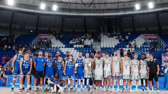 LBA - Amichevole tra Germani Brescia e Vanoli Cremona a Genova